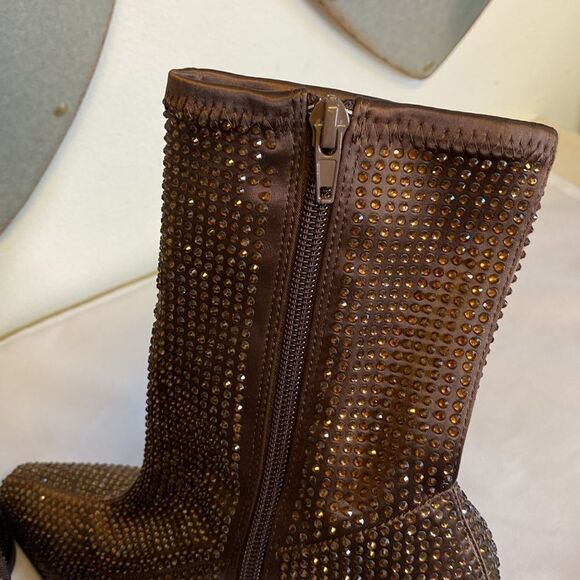 GB
Star-Crossed Rhinestone Stretch Western Booties - Picture 9 of 11